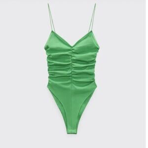 Zara rushed bodysuit